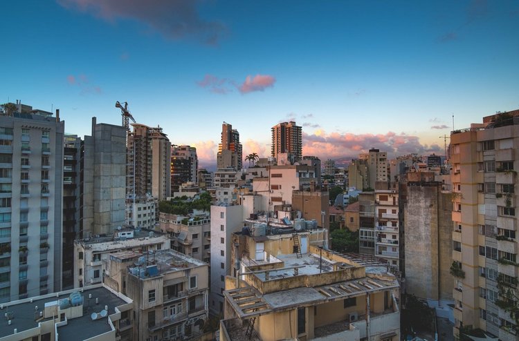 Artikel Beirut Innenstadt von Beirut
