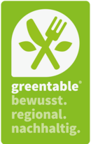 Greentable Siegel für nachhaltige Gastronomie