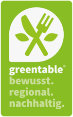 Greentable Siegel für nachhaltige Gastronomie