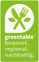 Greentable Siegel für nachhaltige Gastronomie