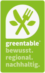 Greentable Siegel für nachhaltige Gastronomie